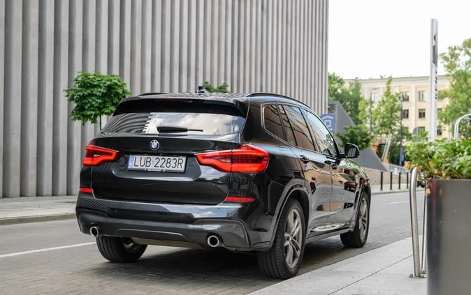 BMW X3 cena 189990 przebieg: 95000, rok produkcji 2020 z Bychawa małe 79